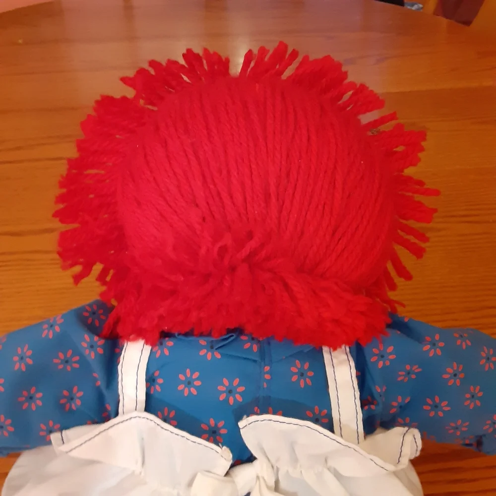 Raggedy Ann doll.